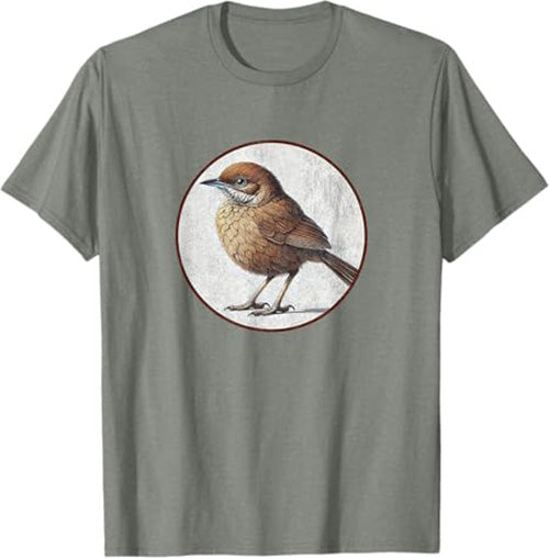 Abbott's Babbler T-Shirt Retro Design by Bird.fan