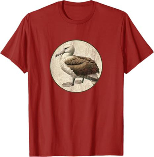 Antipodean Albatross T-Shirt Retro Design by Bird.fan