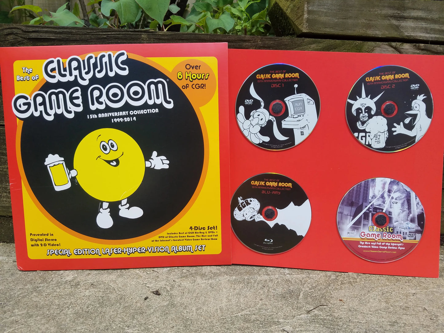 The Best of Classic Game Room Laser Hyper Vision Blu-Ray Album Set