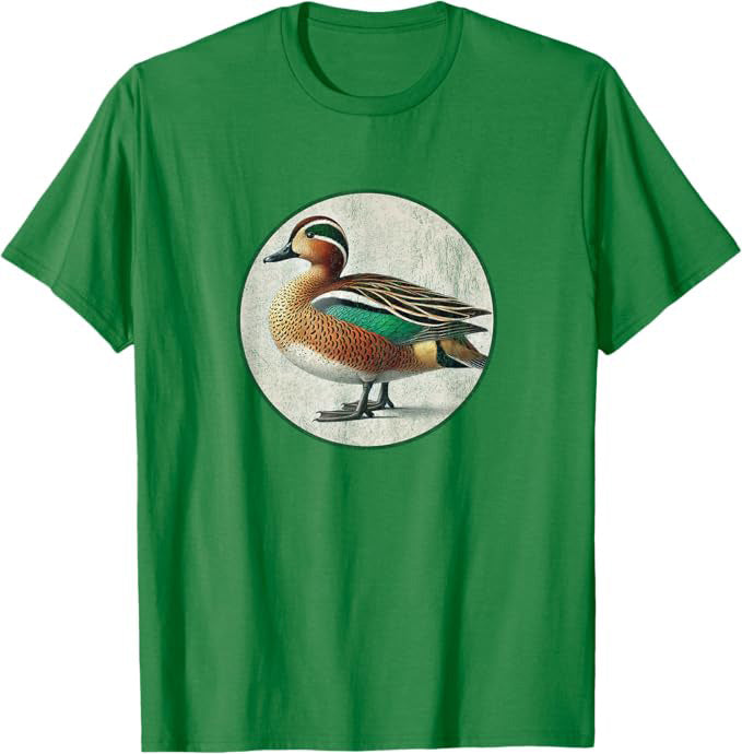 Baikal Teal T-Shirt Retro Design by Bird.fan