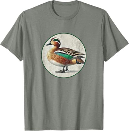 Baikal Teal T-Shirt Retro Design by Bird.fan