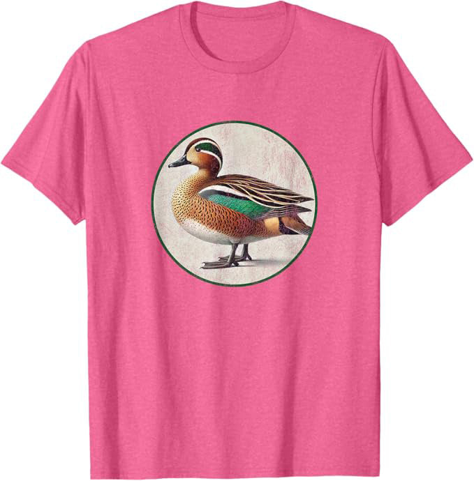 Baikal Teal T-Shirt Retro Design by Bird.fan
