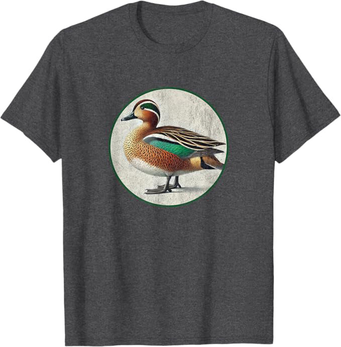 Baikal Teal T-Shirt Retro Design by Bird.fan