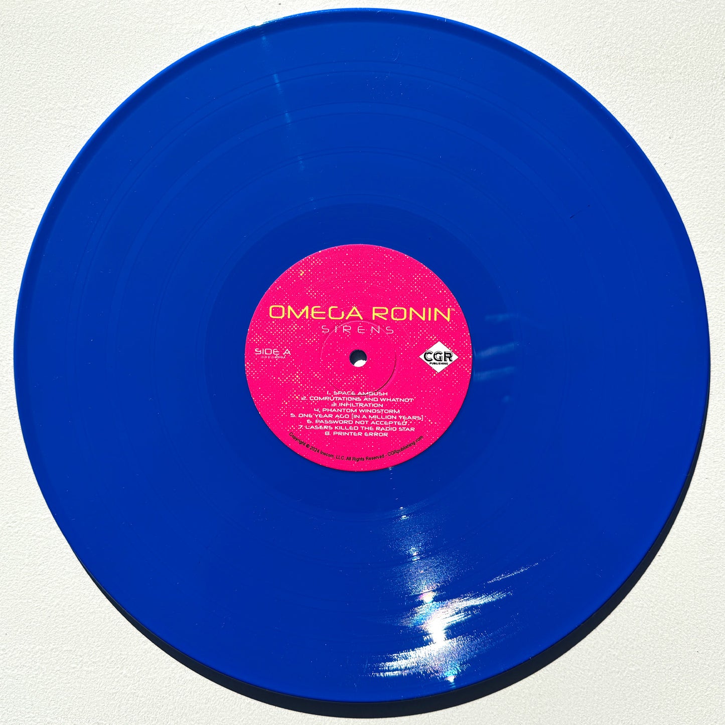 Omega Ronin: Sirens 180g Blue Vinyl LP