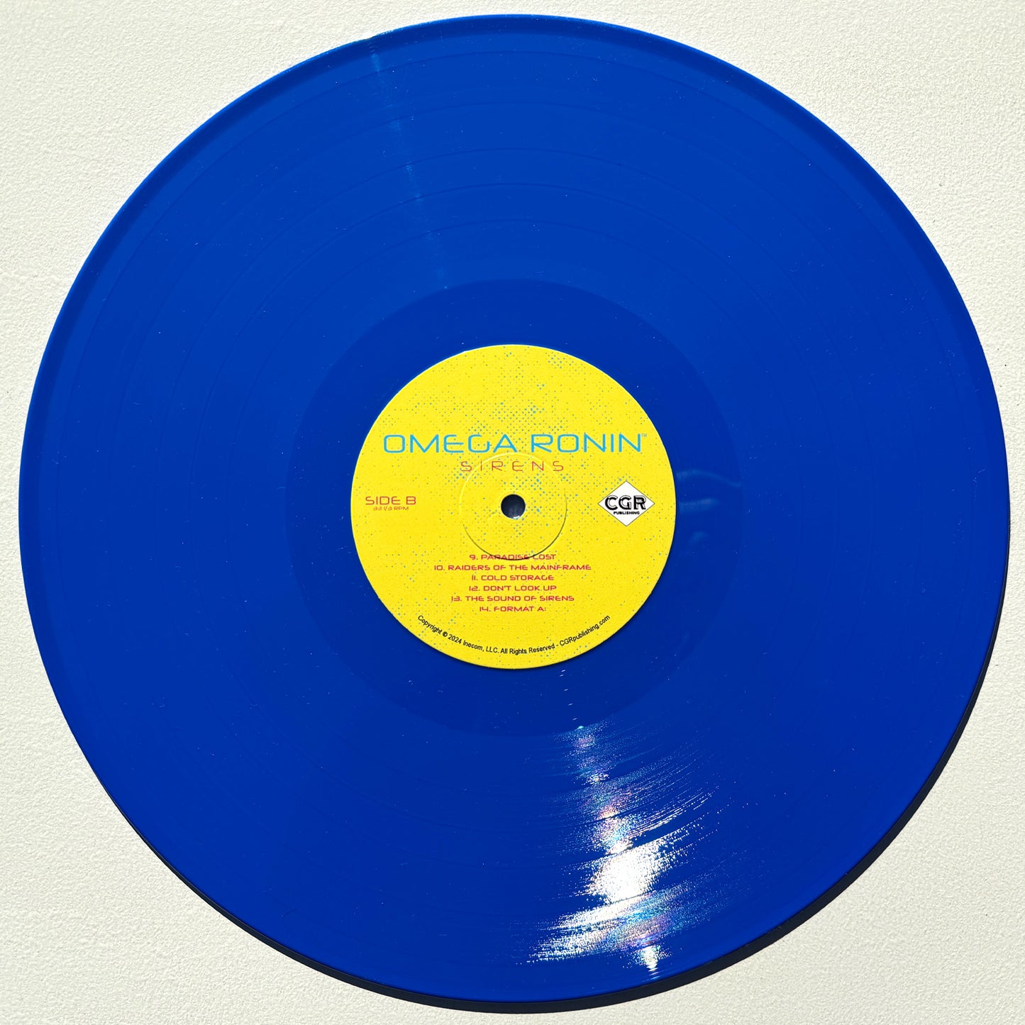 Omega Ronin: Sirens 180g Blue Vinyl LP